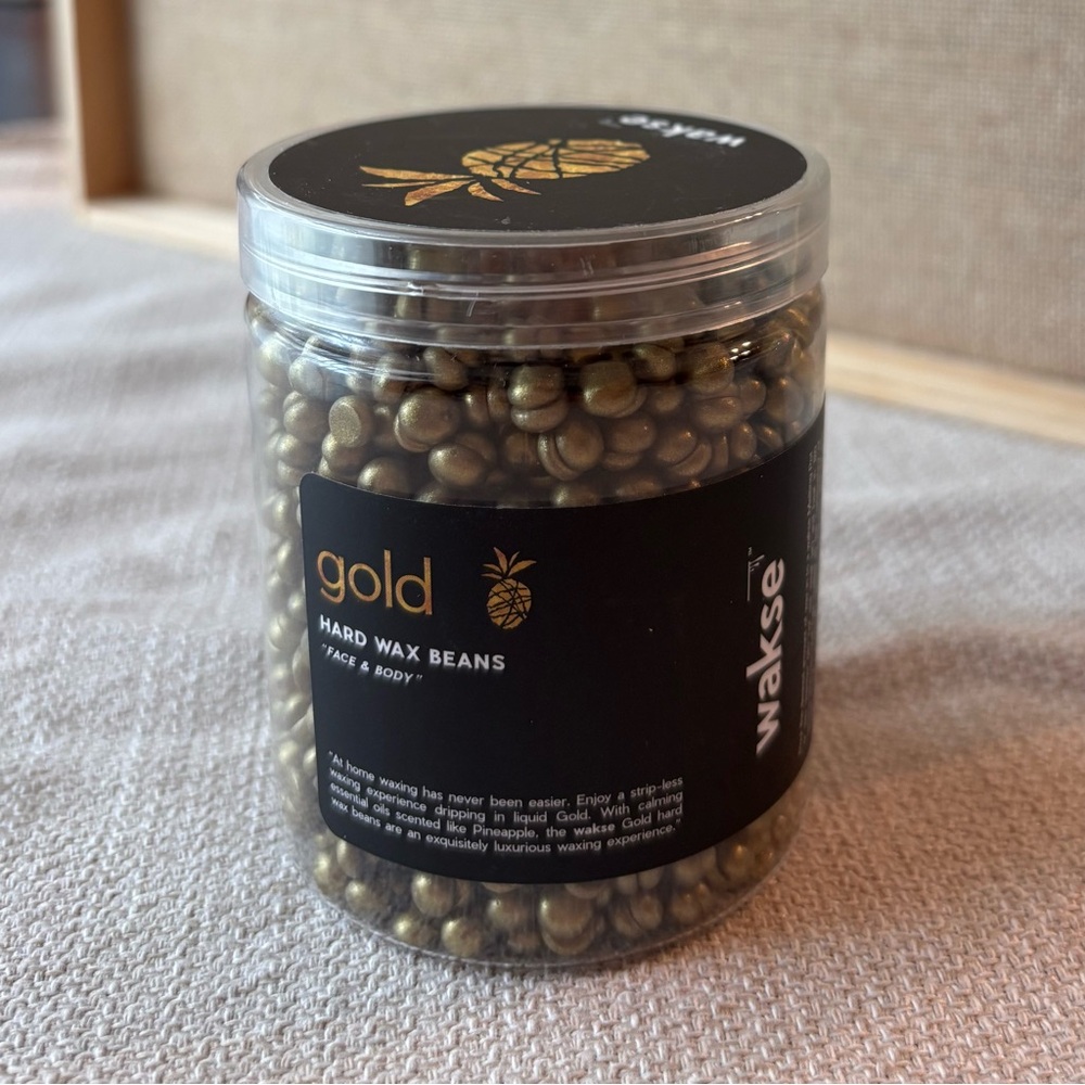 Wakse Gold Hard Wax Beans NIB